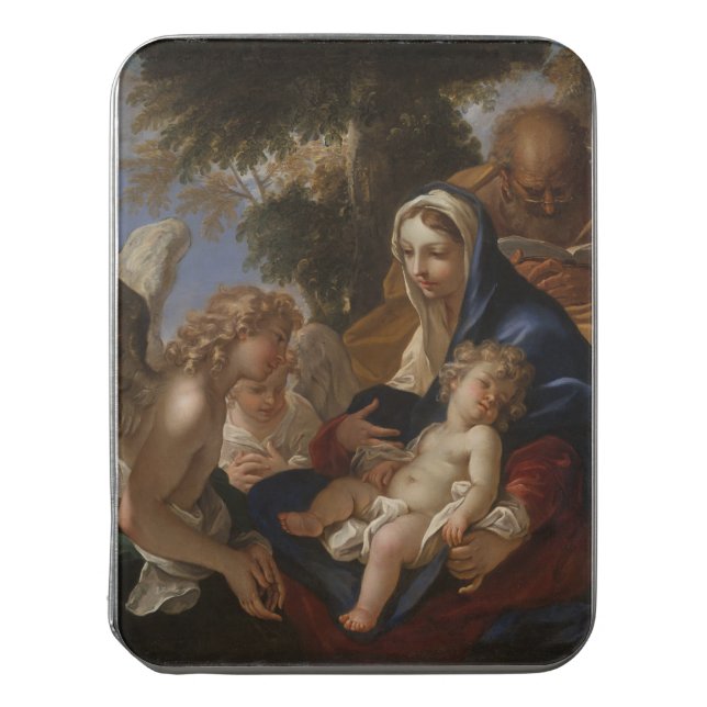 The Holy Family With Angels Jigsaw Puzzle (Lid Vertical)