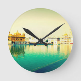 THE HOLY GOLDEN TEMPLE AMRISTAR PUNJAB ROUND CLOCK