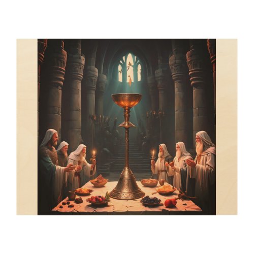 The Holy Grail Wood Wall Art