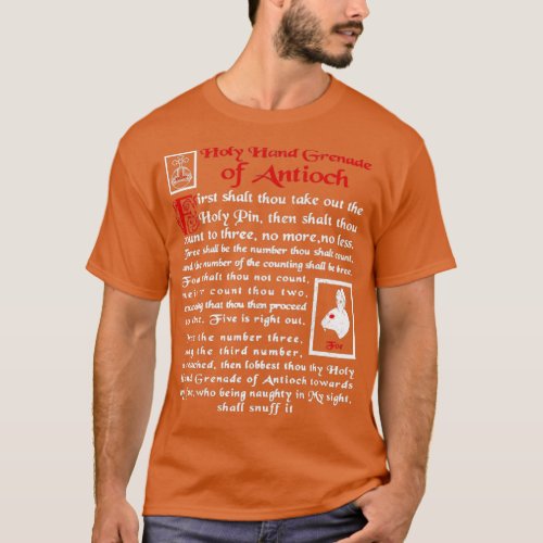 The Holy Hand Grenade of Antioch T_Shirt