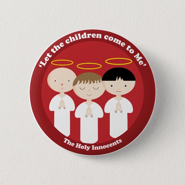 The Holy Innocents Button (Front)