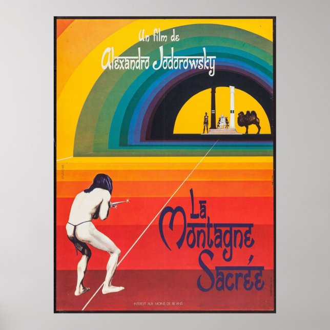 The Holy Mountain 1973 French Movie Art Poster (Front)