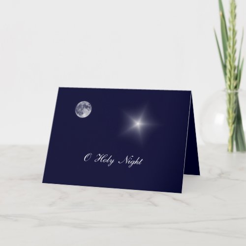 The Holy Night Christmas Card