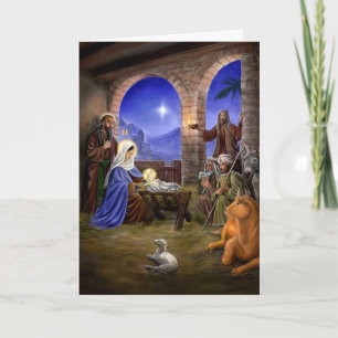 The Holy Night Holiday Card