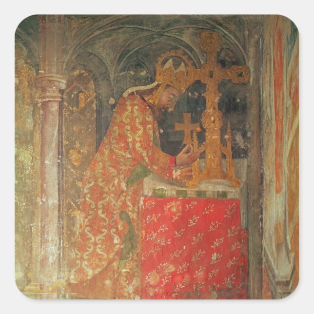 The Holy Roman Emperor Charles IV Square Sticker (Front)