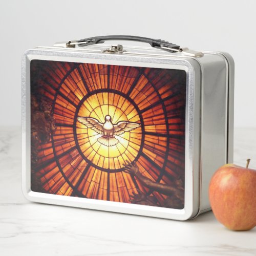 The Holy Spirit Bernini Metal Lunch Box