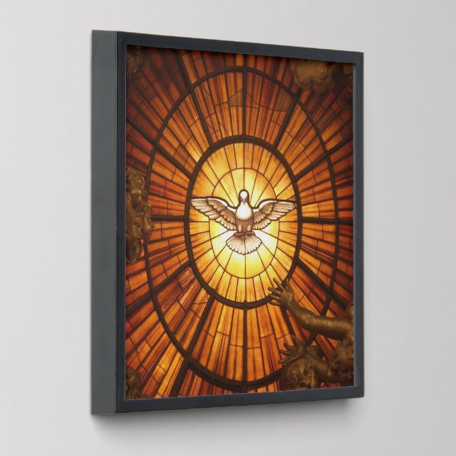 The Holy Spirit (Bernini) Peel And Stick Photo Tile (Angled)