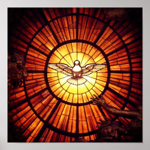 The Holy Spirit Bernini Poster