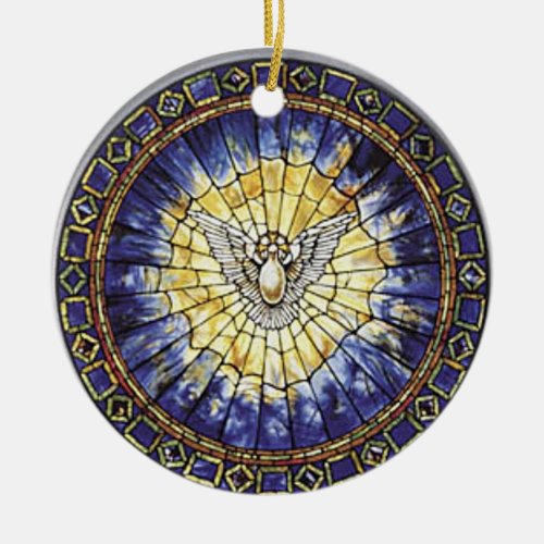 The Holy Spirit Ceramic Ornament