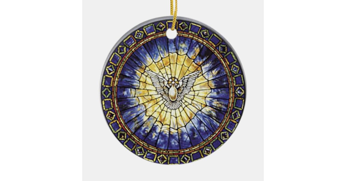 the holy spirit ceramic ornament zazzle com thank you cards design your own
