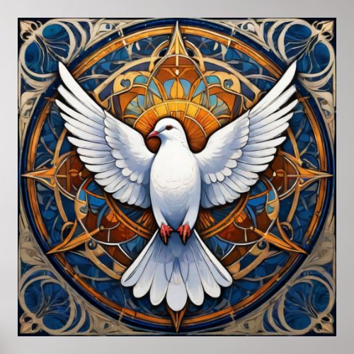 The Holy Spirit dove 1 Poster