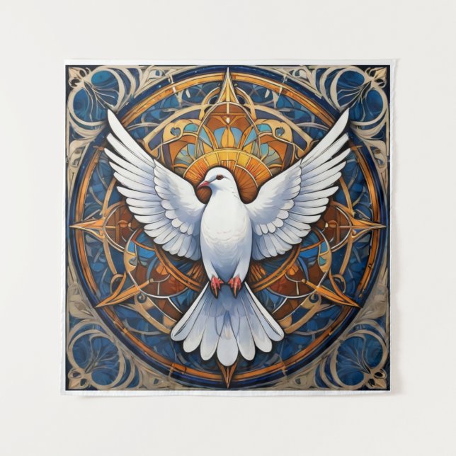 The Holy Spirit (dove) 1 Tapestry (Front)