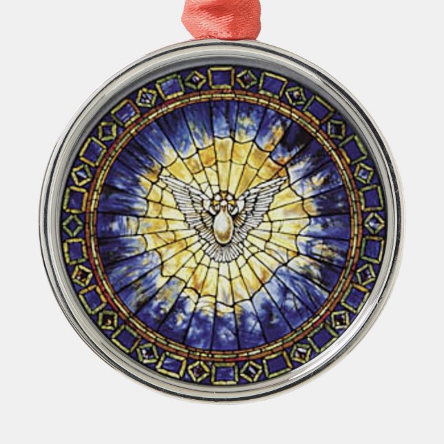 The Holy Spirit Metal Ornament (Front)