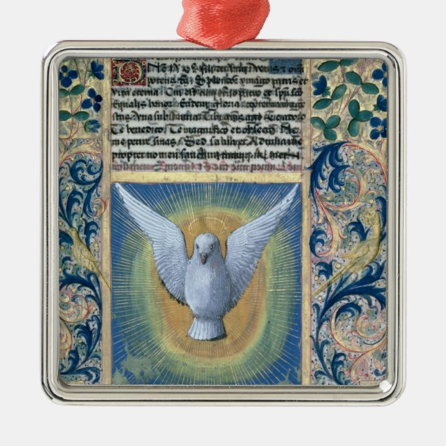 The Holy Spirit Metal Ornament (Front)
