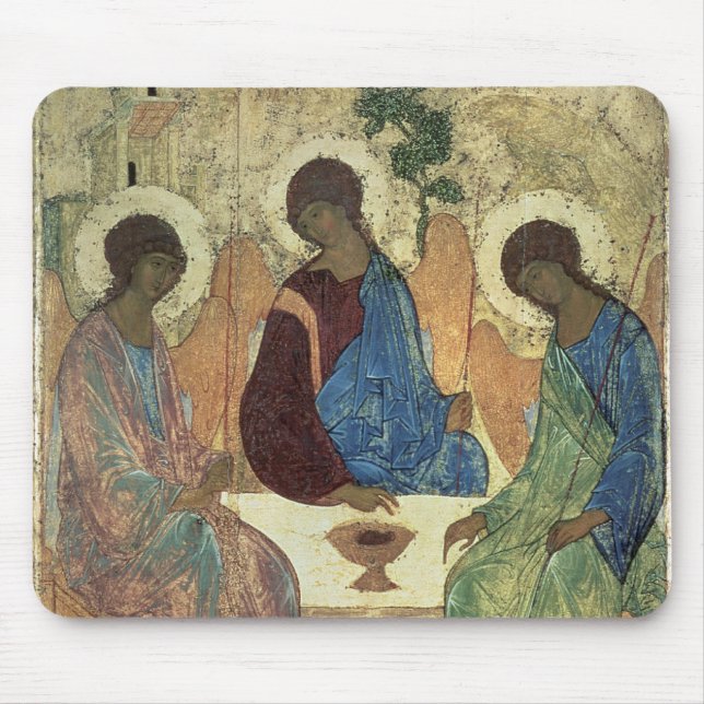 The Holy Trinity, 1420s Mouse Pad (Front)