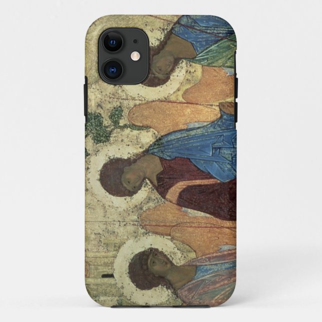 The Holy Trinity, 1420s (tempera on panel) Case-Mate iPhone Case (Back)