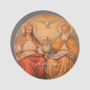 The Holy Trinity Car Magnet