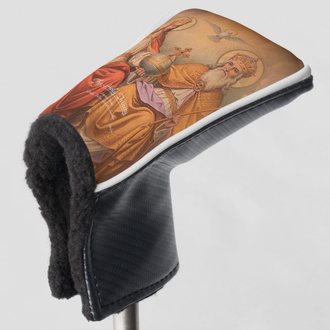 The Holy Trinity Golf Head Cover (3/4 Front)