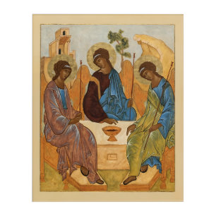 The Holy Trinity Icon Acrylic Print
