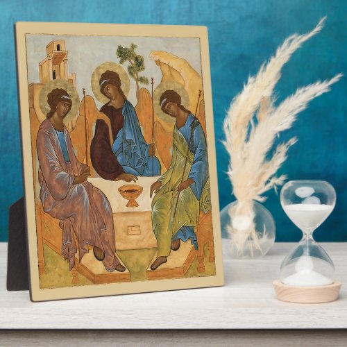 The Holy Trinity Icon Plaque