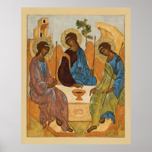 The Holy Trinity Icon Poster