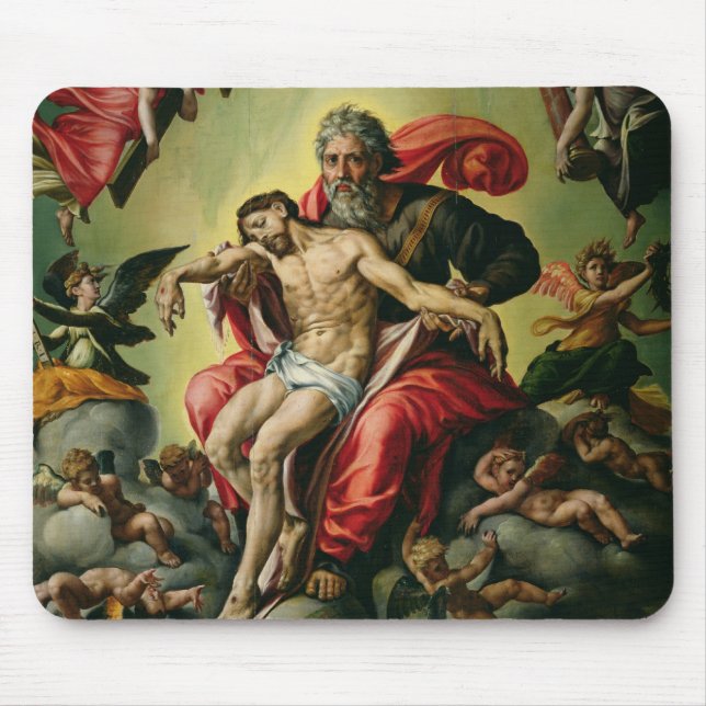 The Holy Trinity Mouse Pad (Front)