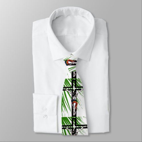 The Holy Week Christs Journey To The Cross Neck Tie