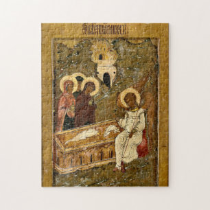 The Holy Women at the Tomb Orthodox Christian Icon Jigsaw Puzzle