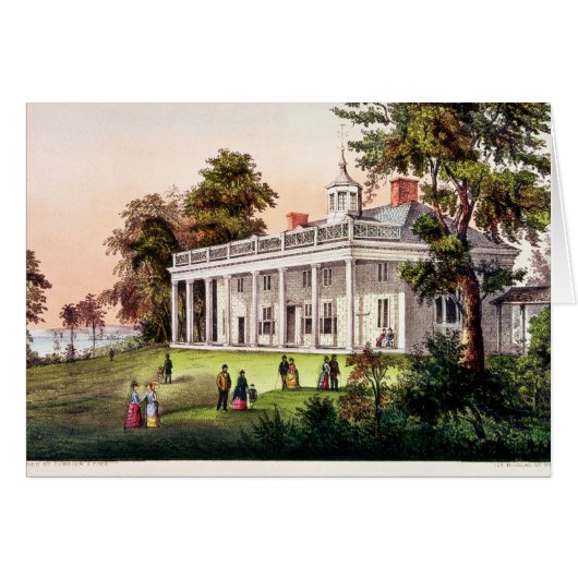 The Home of George Washington Cards (Front Horizontal)