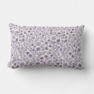 The Home Studio Lavender Bloom Duvet Cover Lumbar Pillow
