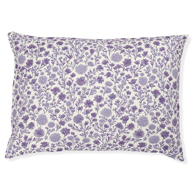 The Home Studio Lavender Bloom Pet Bed (Front)