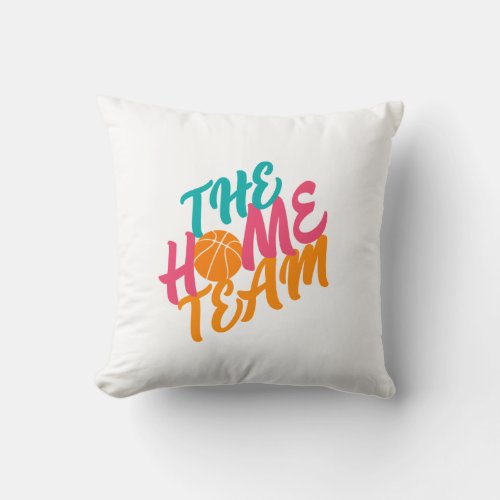 The Home Team pillow