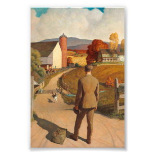 The Homecoming by Newell Convers Wyeth Photo Print