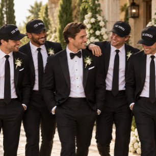'The Homies' Cool Gift Wedding Photographs Embroidered Baseball Cap