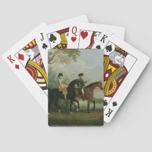 The Hon. Marcia Pitt Riding with her Brother, the Poker Cards