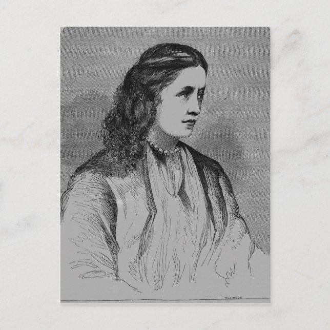 The Hon. Mrs Yelverton Postcard (Front)