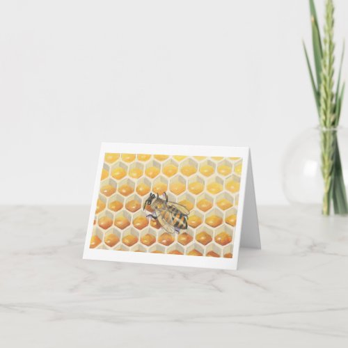 The Honey Bee Note Card