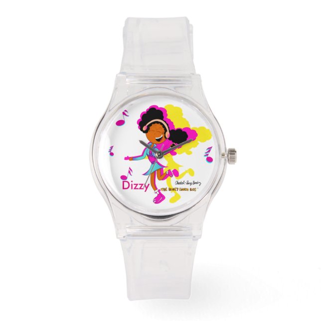 "The Honey Bunch Kids" Dizzy Dancing Watch (Front)