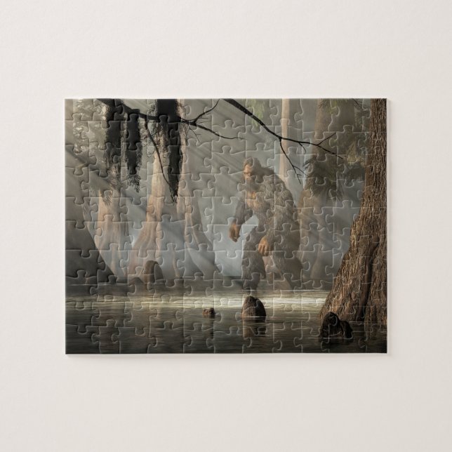 The Honey Island Swamp Monster Jigsaw Puzzle (Horizontal)
