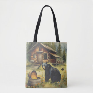 The honey pot in the woods Tote