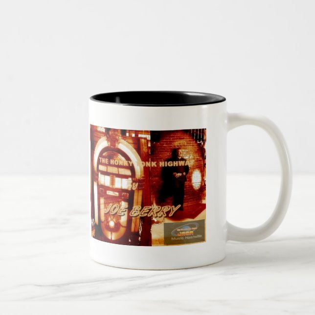The Honkytonk Highway Tour Collection Two-Tone Coffee Mug (Right)