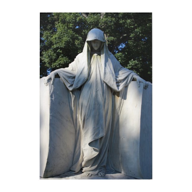 The Hooded Angel  Acrylic Print (Front)
