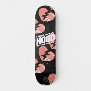 The Hoodwill "Miss You" 8 1/4" Skateboard Deck