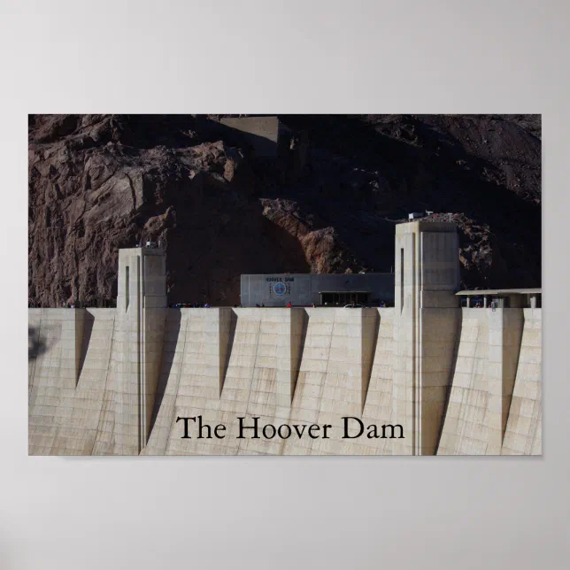 The Hoover Dam Poster | Zazzle