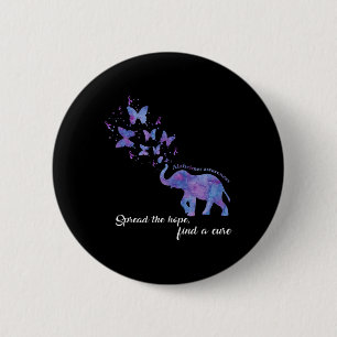 The Hope Find A Cure Alzheimerheimer Awareness Gif Button