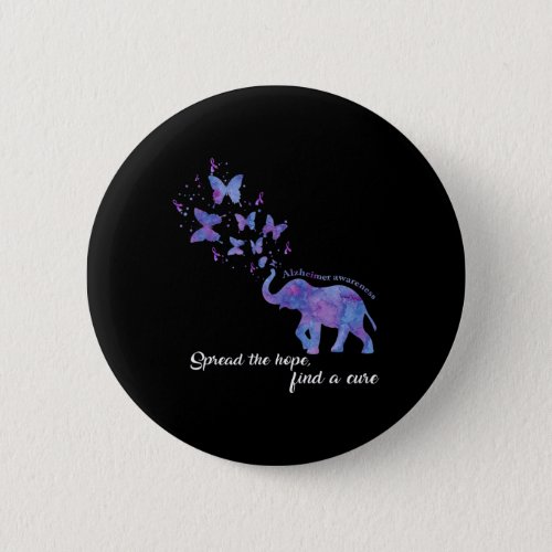 The Hope Find A Cure Alzheimerheimer Awareness Gif Button