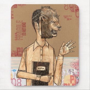 The Hope Lion Mouse Pad by MATTY_CIPOV at Zazzle