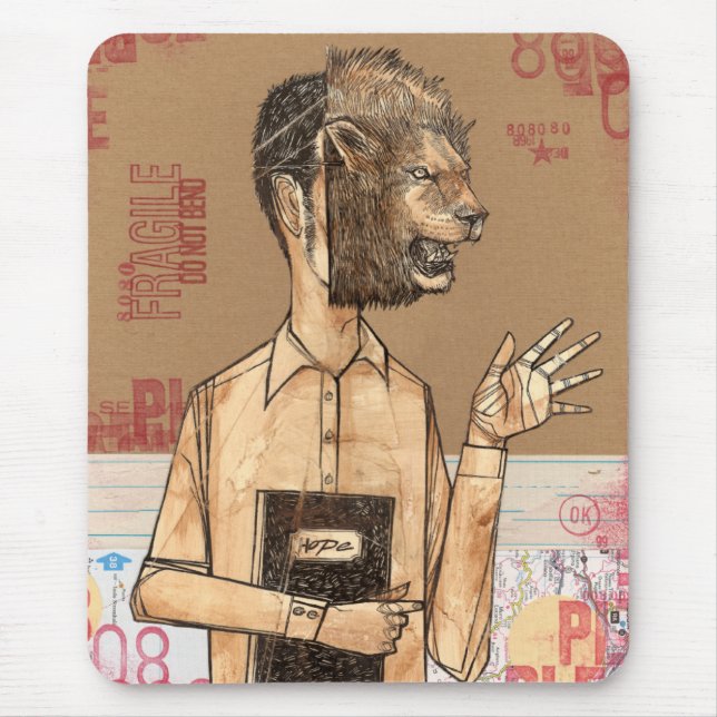THE HOPE LION MOUSE PAD (Front)