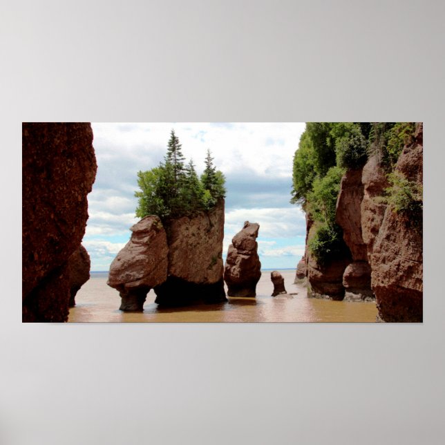 The Hopewell Rocks Canada Poster (Front)