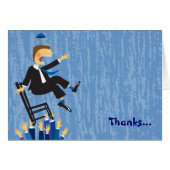 The Hora Chair Dance Folded Thank You Card1 (Front Horizontal)